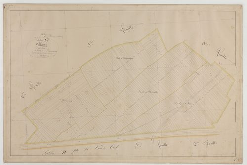 TROUSSEY - Section C du Village feuille 07