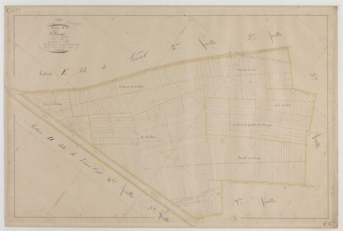 TROUSSEY - Section C du Village feuille 06