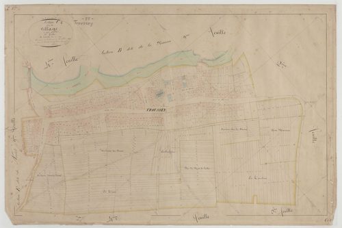 TROUSSEY - Section C du Village feuille 01