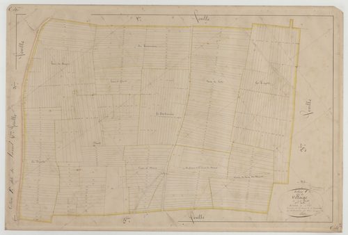 TROUSSEY - Section C du Village feuille 04