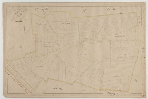 TROUSSEY - Section C du Village feuille 03