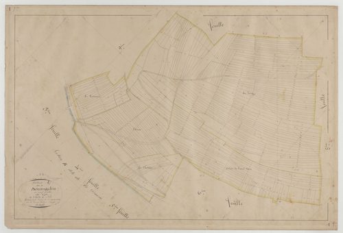 TROUSSEY - Section A de Dommartin feuille 07