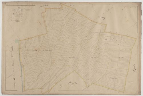 TROUSSEY - Section A de Dommartin feuille 09