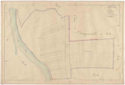 VACHERAUVILLE - Section C - du Village - feuille 06