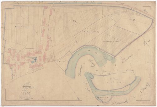 VACHERAUVILLE - Section C - du Village - feuille 01