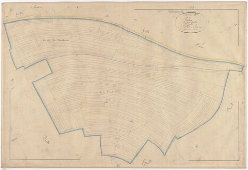 VACHERAUVILLE - Section B - des Presles - feuille 05