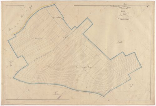 VACHERAUVILLE - Section B - des Presles - feuille 06