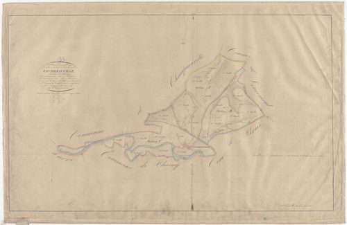 VACHERAUVILLE - Tableau d'assemblage - feuille 01