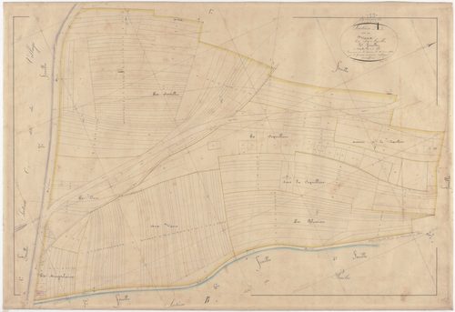 VACHERAUVILLE - Section A - des Vaux - feuille 02