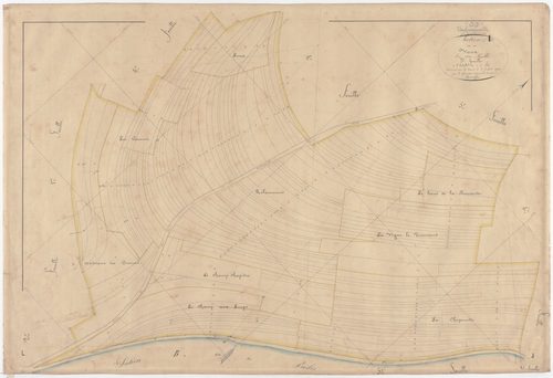 VACHERAUVILLE - Section A - des Vaux - feuille 03