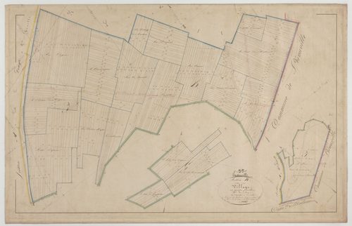 VADONVILLE - Section B du Village feuille 04