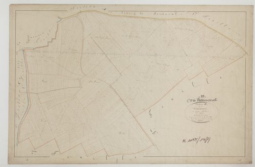 VASSINCOURT - Section B de Soulaines feuille 01