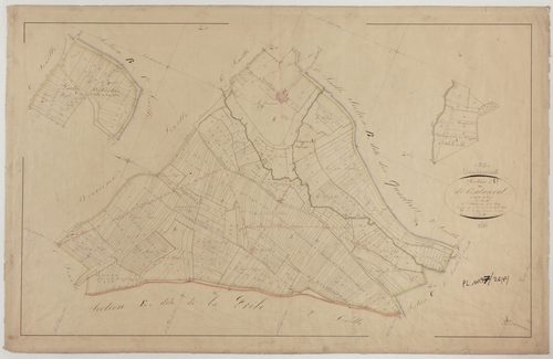 VAUBECOURT - Section A de Contanval feuille 03