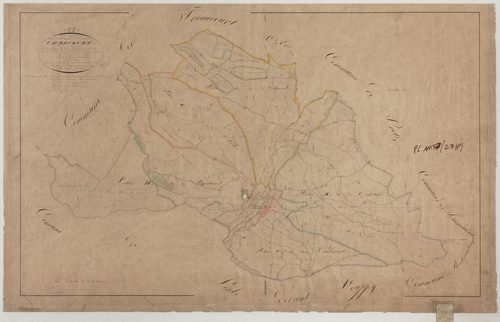 VAUBECOURT - Tableau d'assemblage feuille 01