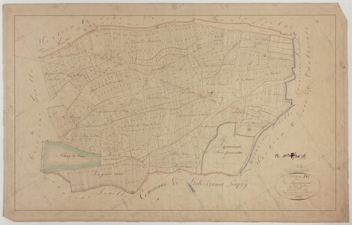 VAUBECOURT - Section D de Lignaumont feuille 01