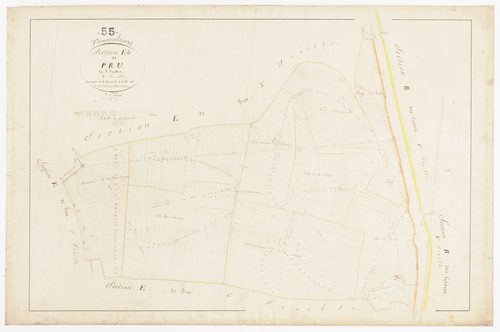 VAUCOULEURS - Section E de Pru feuille 02