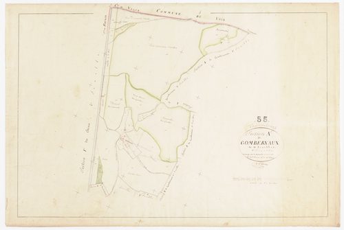 VAUCOULEURS - Section A de Gombervaux feuille 05