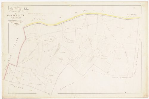 VAUCOULEURS - Section A de Gombervaux feuille 07