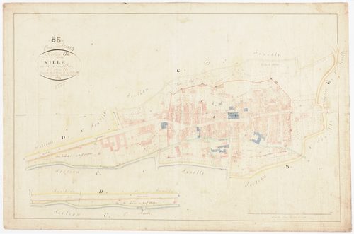 VAUCOULEURS - Section G de la Ville feuille 02