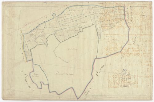 VAUDONCOURT - Section B - de Cumenail - feuille 02