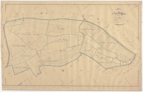 VAUQUOIS - Section B - des Croisettes - feuille 02