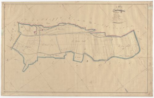 VAUQUOIS - Section B - des Croisettes - feuille 06