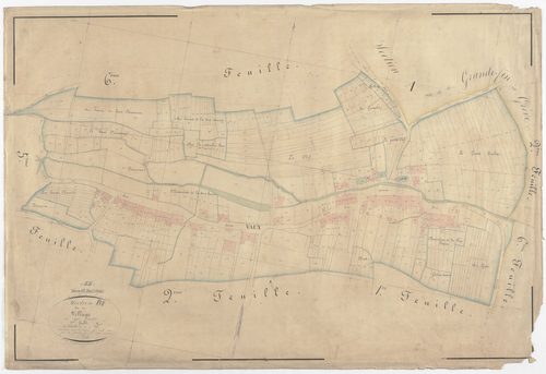 VAUX-DEVANT-DAMLOUP - Section B - du Village - feuille 07