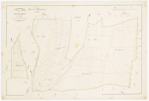 VAUX-LES-PALAMEIX - Section B de Mouillemont feuille 02