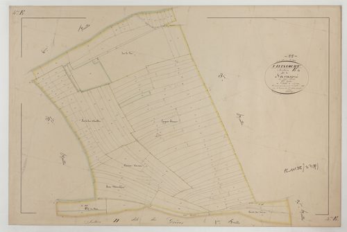 VAVINCOURT - Section E de Navaspré feuille 04