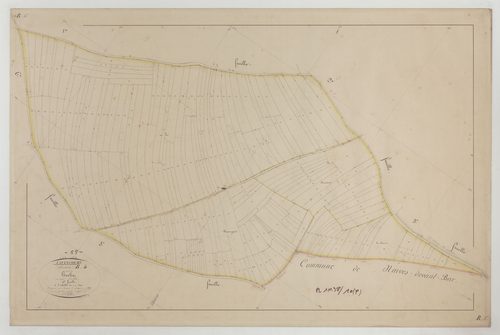 VAVINCOURT - Section B de la Hoche feuille 04