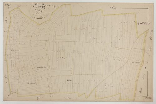 VAVINCOURT - Section E de Navaspré feuille 02
