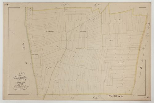 VAVINCOURT - Section E de Navaspré feuille 03