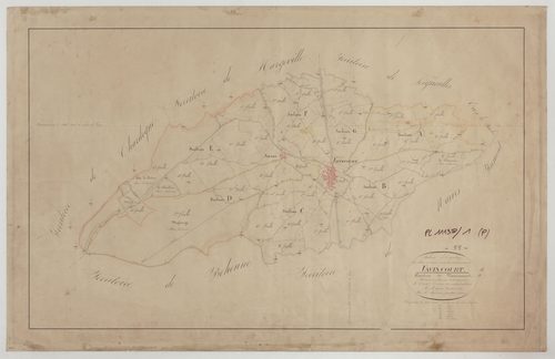 VAVINCOURT - Tableau d'assemblage feuille 01