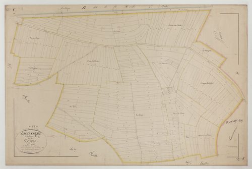 VAVINCOURT - Section C du Corois feuille 03