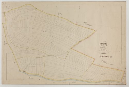 VAVINCOURT - Section A de la Saulnière feuille 03