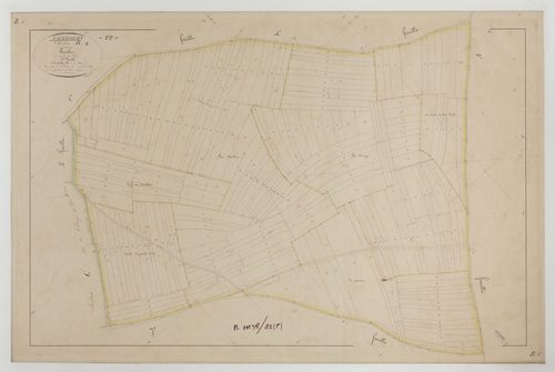 VAVINCOURT - Section B de la Hoche feuille 06
