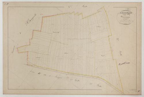 VAVINCOURT - Section F de Purnosse feuille 01