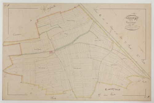 VAVINCOURT - Section F de Purnosse feuille 02
