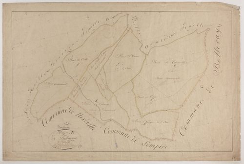VERDUN - Section A - de Baleicourt - feuille 03