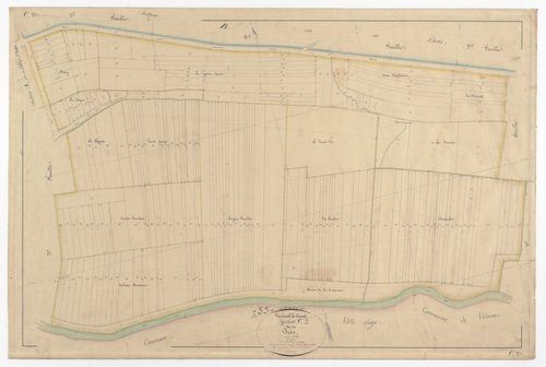 VERNEUIL-GRAND - Section C - des Prés - feuille 02