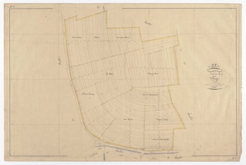 VERNEUIL-GRAND - Section A - du Village - feuille 02