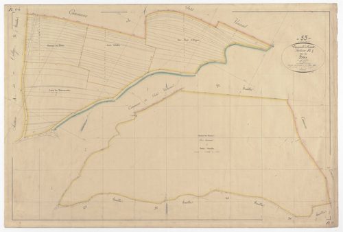 VERNEUIL-GRAND - Section B - des Bois - feuille 01