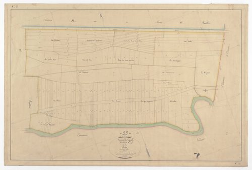 VERNEUIL-GRAND - Section C - des Prés - feuille 01