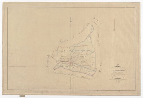 VERNEUIL-GRAND - Tableau d'assemblage - feuille 01