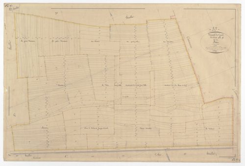 VERNEUIL-GRAND - Section B - des Bois - feuille 09
