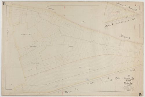 VIGNEULLES-LES-HATTONCHATEL - Section B du Moulin-Bas feuille 05