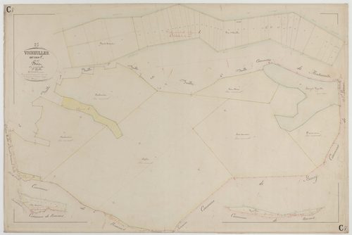 VIGNEULLES-LES-HATTONCHATEL - Section C des Bois feuille 05