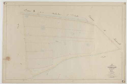 VIGNEULLES-LES-HATTONCHATEL - Section C des Bois feuille 04