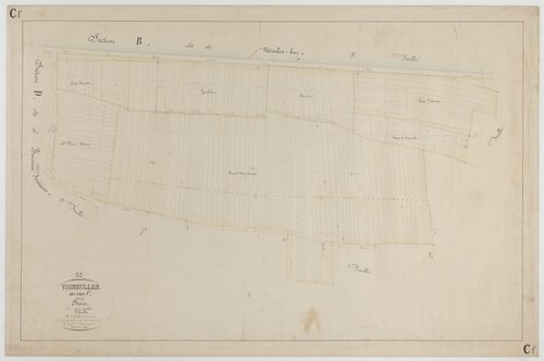 VIGNEULLES-LES-HATTONCHATEL - Section C des Bois feuille 01