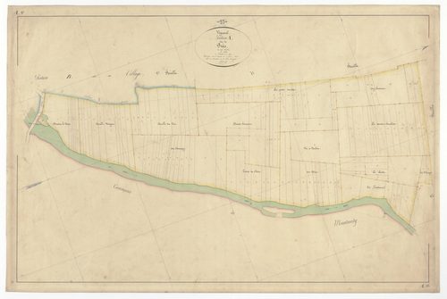 VIGNEUL-SOUS-MONTMEDY - Section A - des Prés - feuille 01